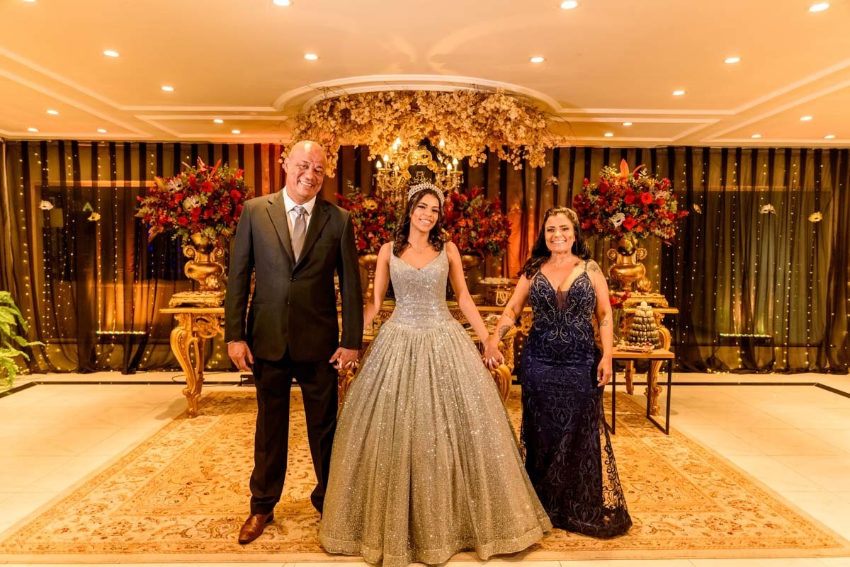 família da debutante