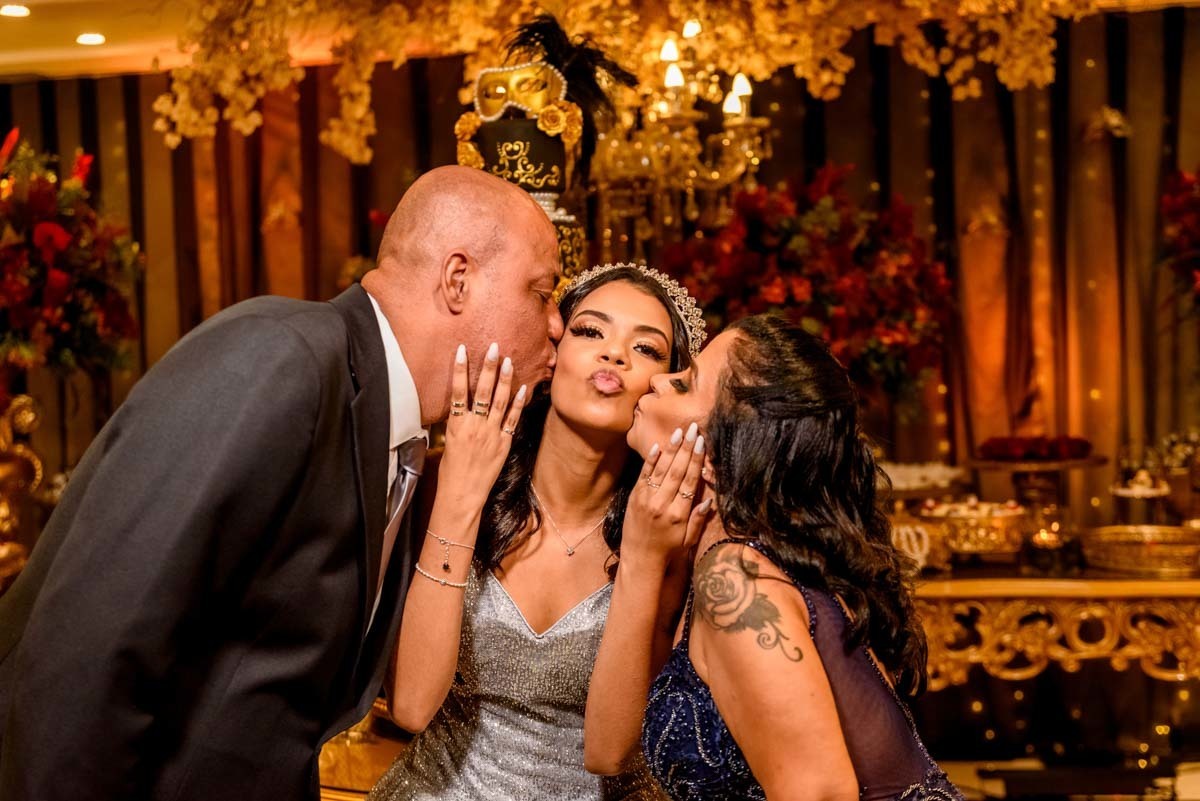 foto pais da debutante