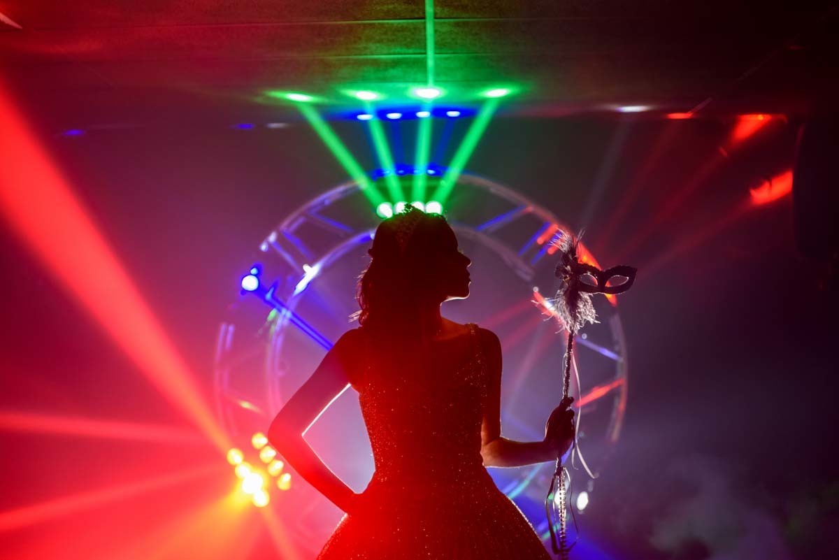 inspiração de foto tema baile de máscaras