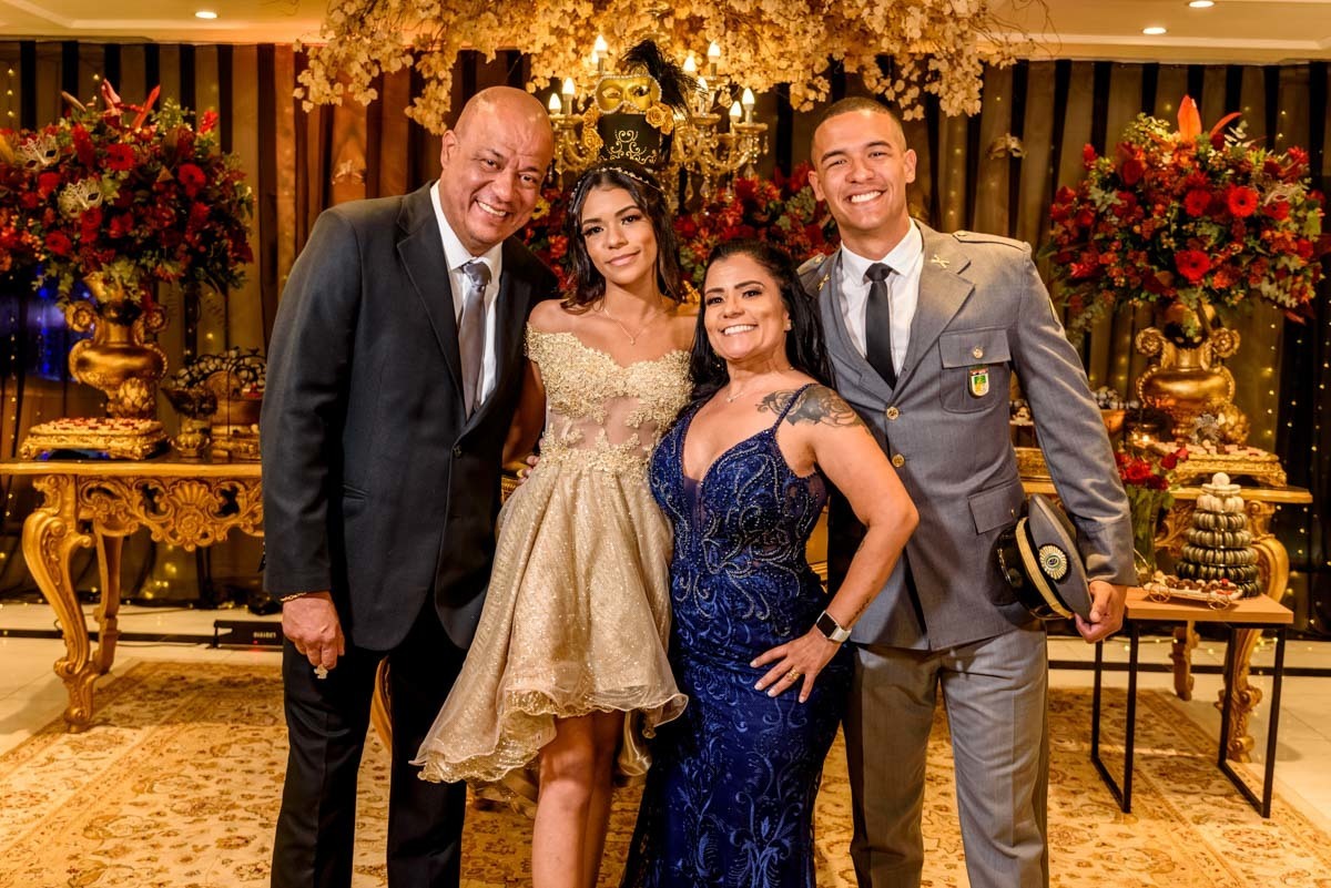 foto de família ballroom iris