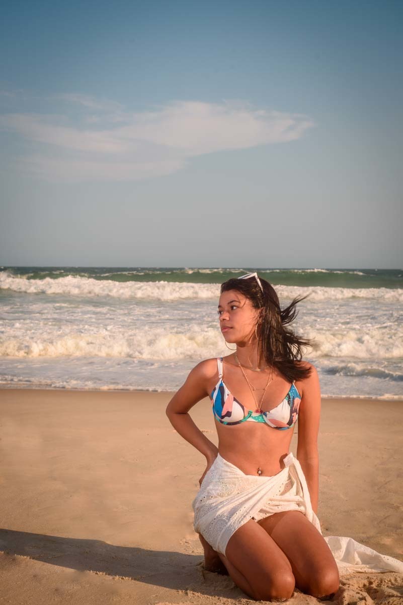 ensaio moderno de debutante