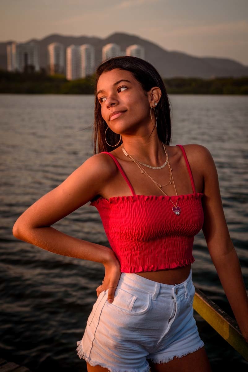 ensaio atual de debutante