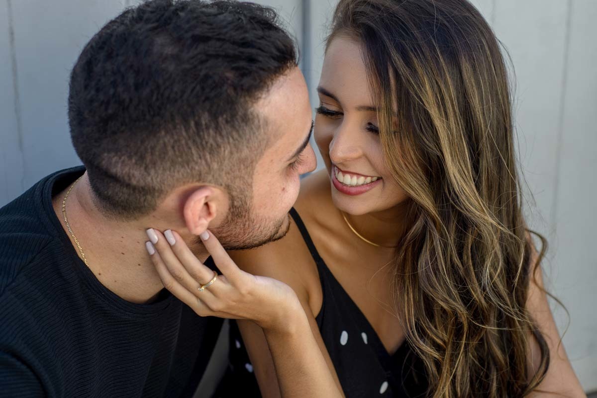 sorriso lindo e apaixonado