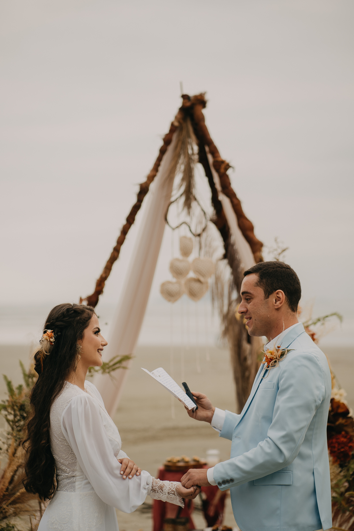 wedding, elopement wedding, elopement, renovação de votos, bodas, casamento na praia, cerimônia de casamento, casamento boho, estilo boho, decoração boho, noiva, vestido de noiva, wedding