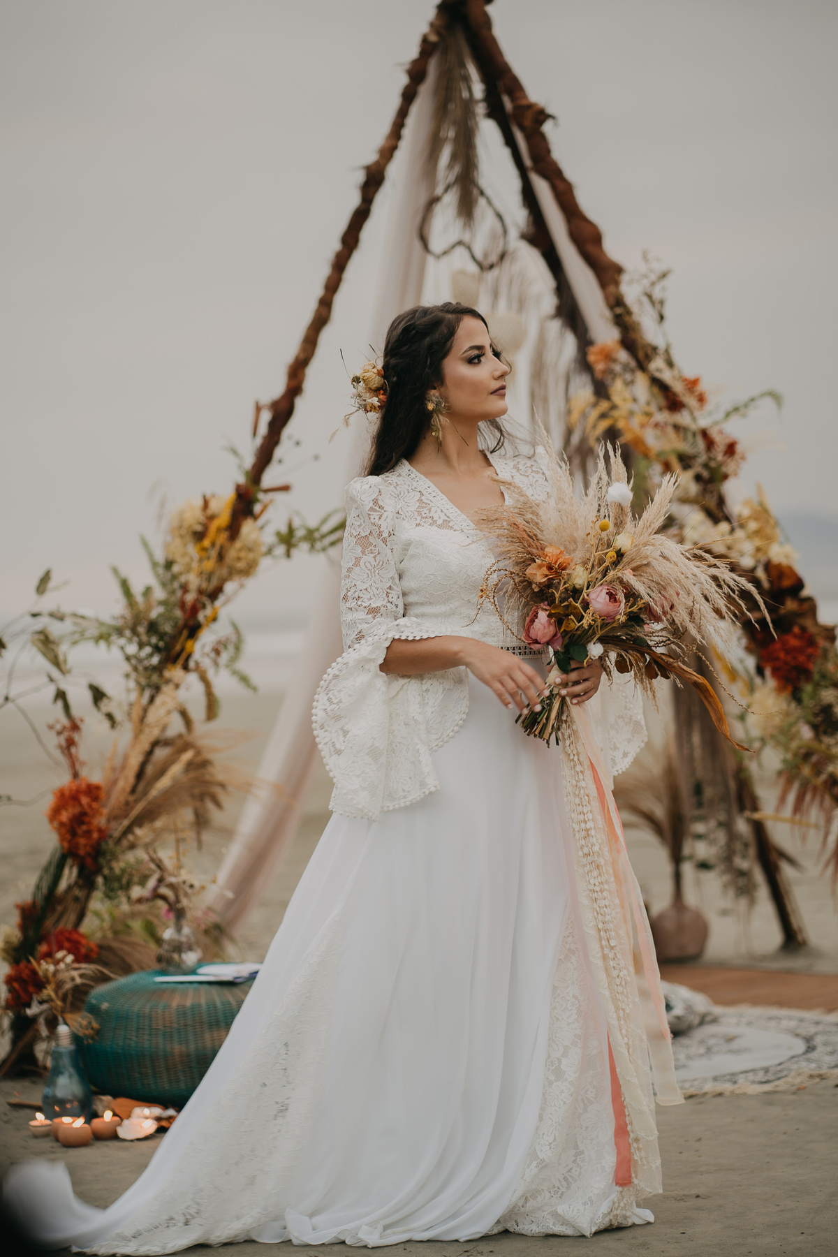 wedding, elopement wedding, elopement, renovação de votos, bodas, casamento na praia, cerimônia de casamento, casamento boho, estilo boho, decoração boho, noiva, vestido de noiva, wedding