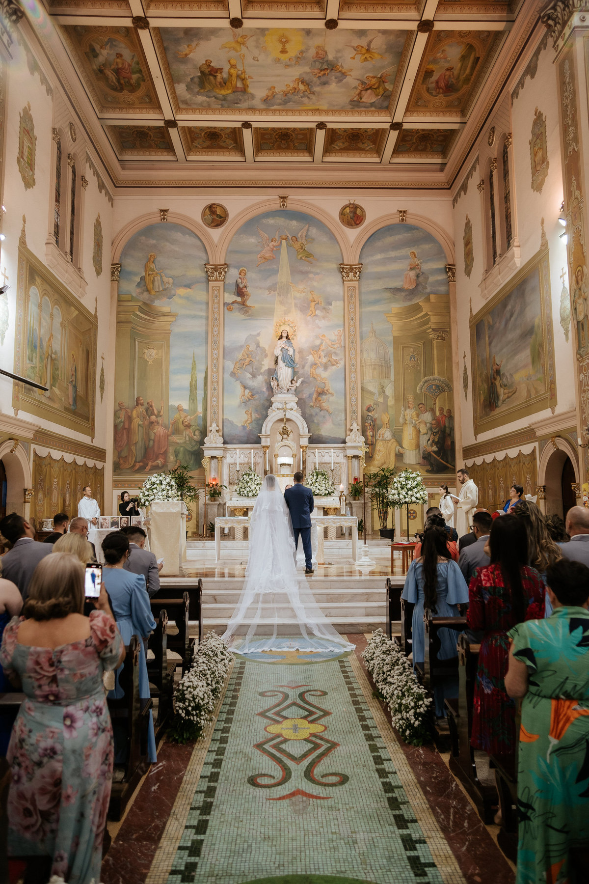 wedding, casamento, cerimônia religiosa, cerimônia católica, casamento católico, casamento tradicional, fotografia de casamento, casamento na igreja, casamento na igreja católica, fotos de noivos, casamento na Paróquia Nossa Senhora da Boa Viagem SBC