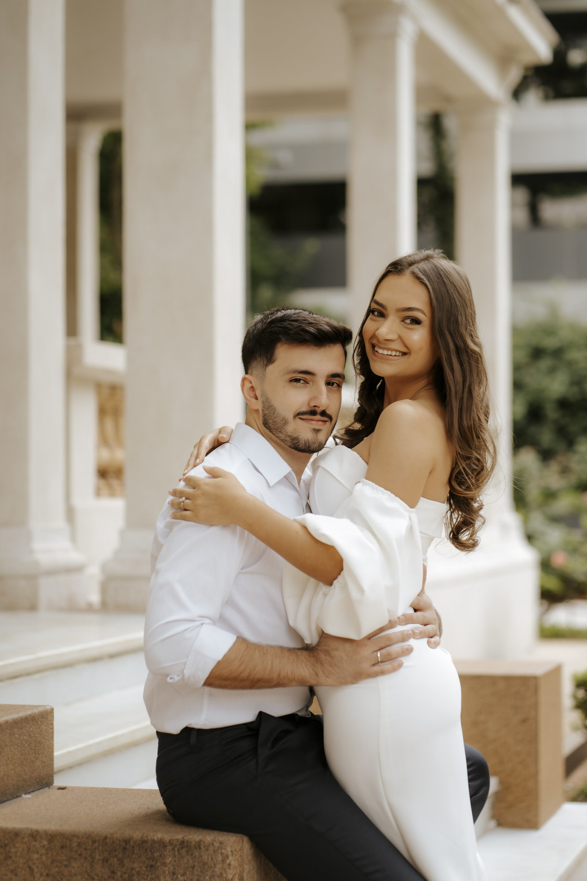 pré-wedding, wedding, ensaio de casal, ensaio fotográfico de casal, ensaio de casal na casa das rosas, casa das rosas, fotos de casal, ensaio fotográfico urbano e moderno
