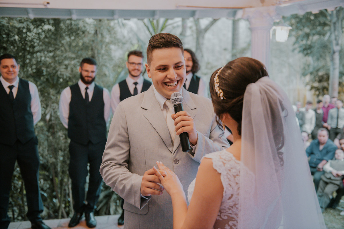 casamento paula e arthur aliança Chácara Flores Eventos - Ribeirão Pires