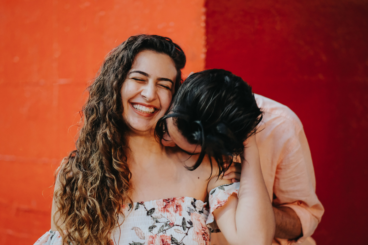 Ensaio Casal Paulista masp chuva cheiro sorriso