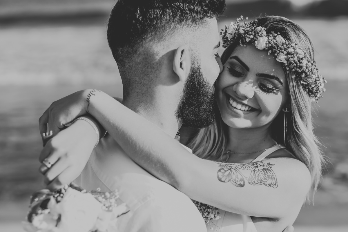 Ensaio pre-wedding Praia de São Pedro - Millena e Esthevan