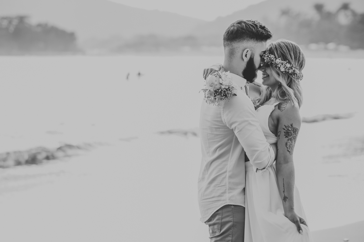 Ensaio pre-wedding Praia de São Pedro - Millena e Esthevan