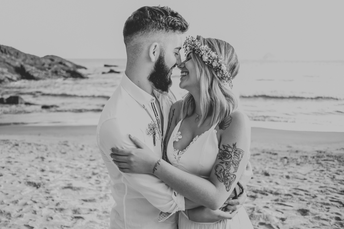 Ensaio pre-wedding Praia de São Pedro - Millena e Esthevan