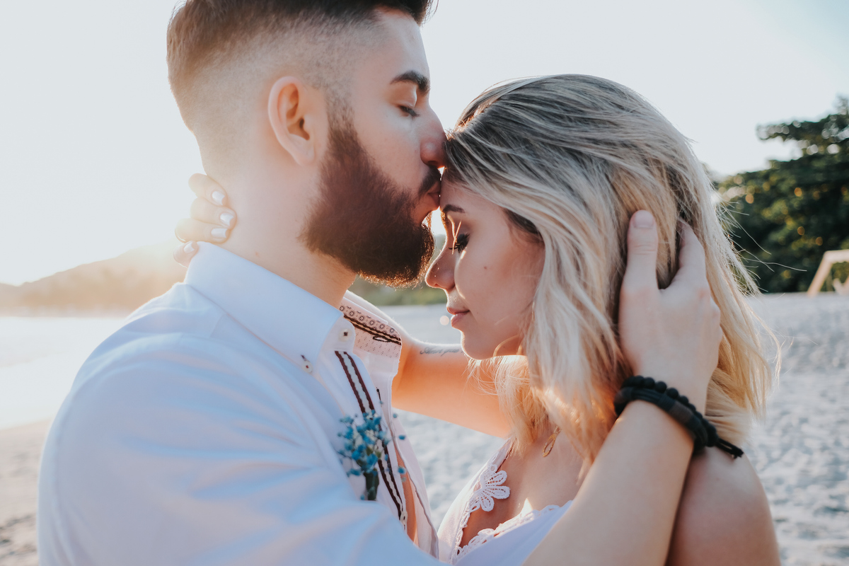 Ensaio pre-wedding Praia de São Pedro - Millena e Esthevan