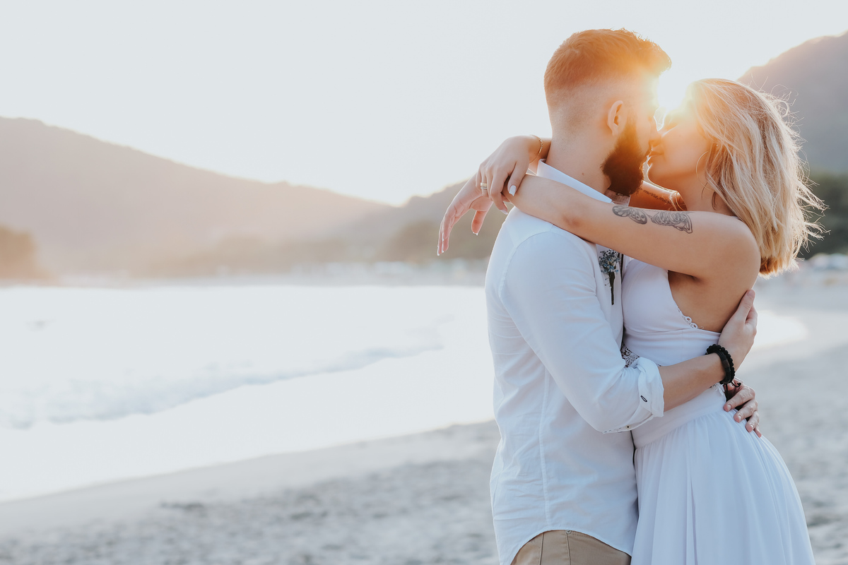 Ensaio pre-wedding Praia de São Pedro - Millena e Esthevan