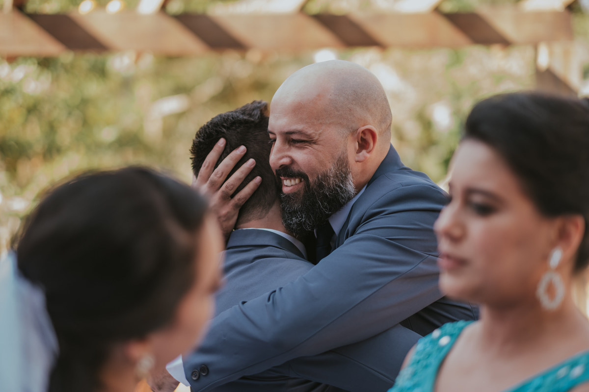 bem vindo a familia pai da noiva e noivo  casamento Espaço Vista Verde Ribeirão