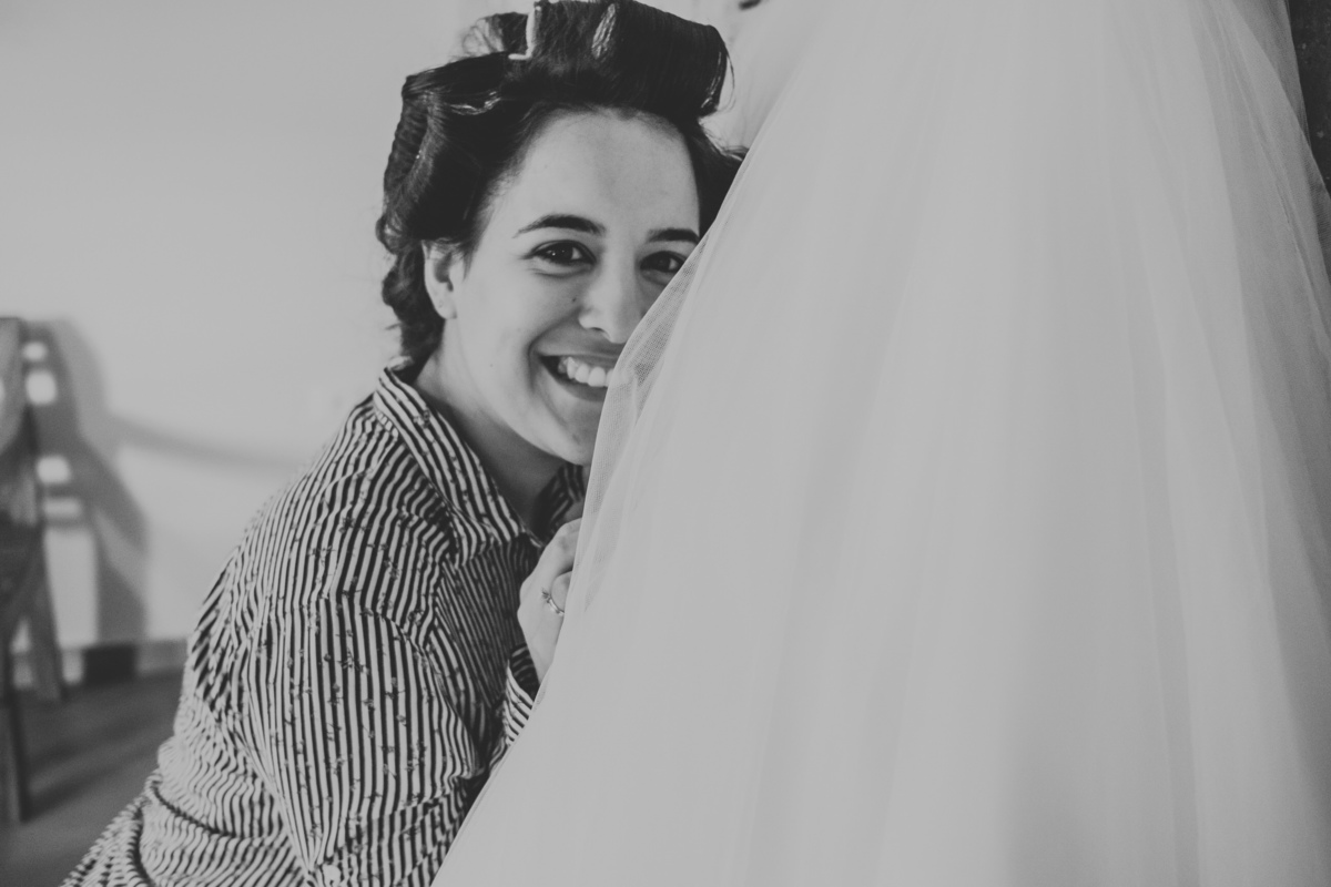 noiva com vestido dia da noiva casamento Espaço Vista Verde Ribeirão Pires