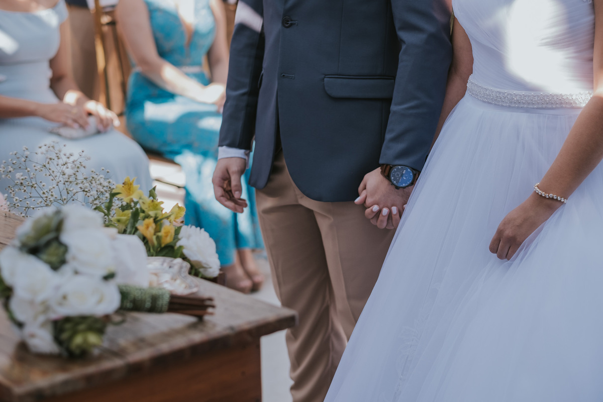 juntos sempre de mãos dadas casamento Espaço Vista Verde Ribeirão