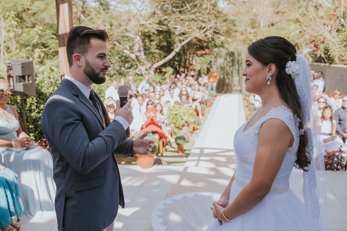 votos noivos casamento Espaço Vista Verde Ribeirão