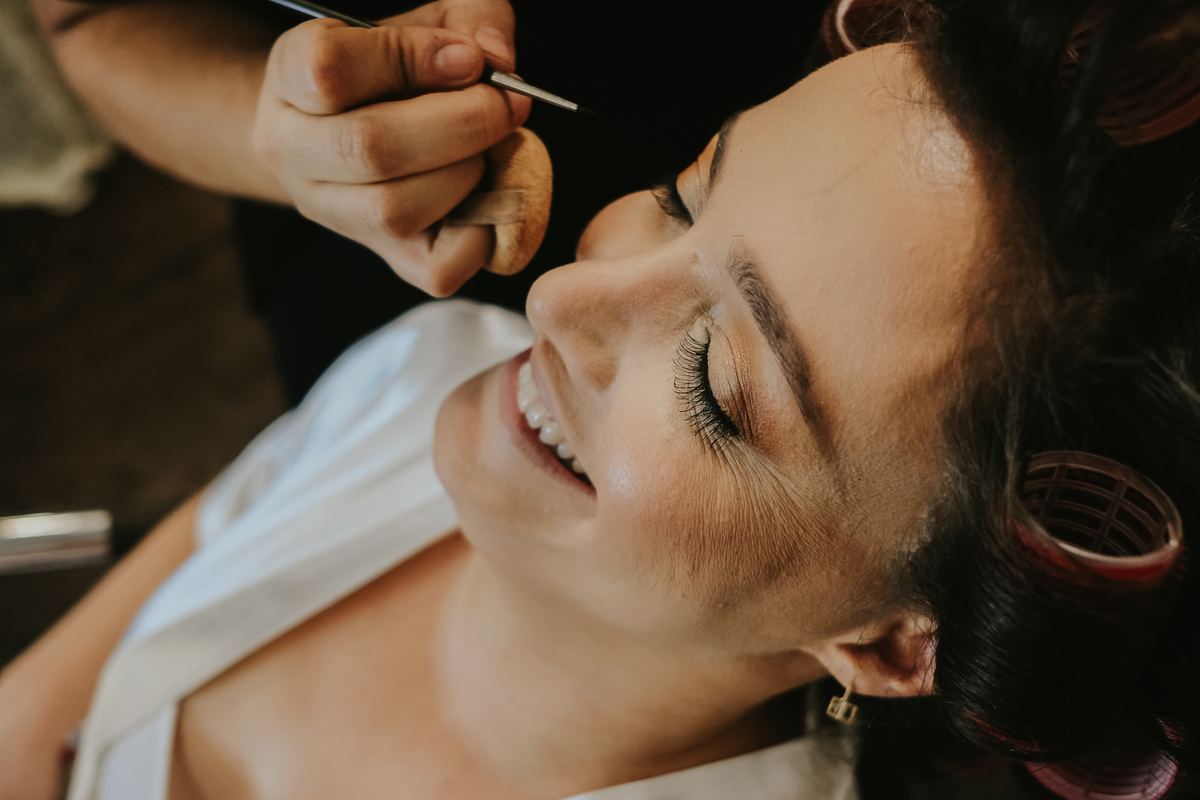 maquiagem Dia da noiva casamento Sítio São Jorge Buffet e Eventos