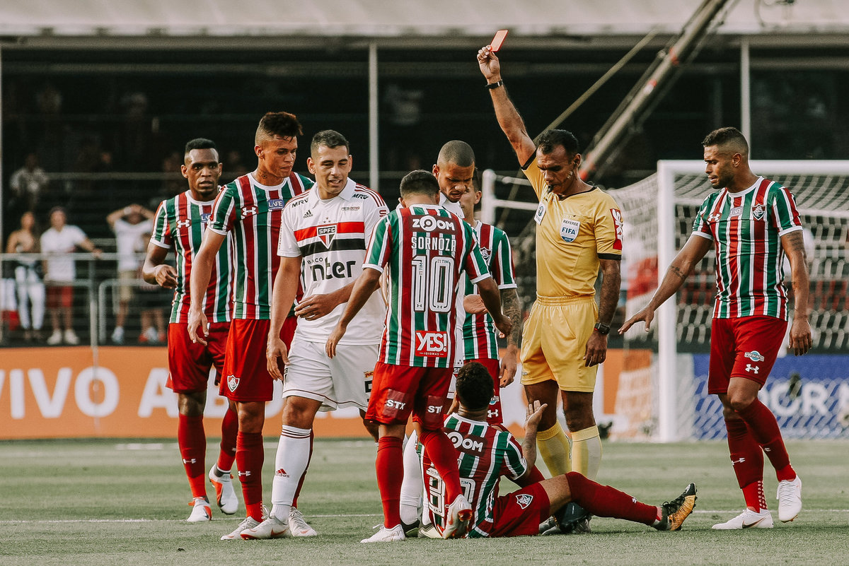 Jogo São Paulo e Fluminense Estádio do Morumbi Rodrigo Gazzanel