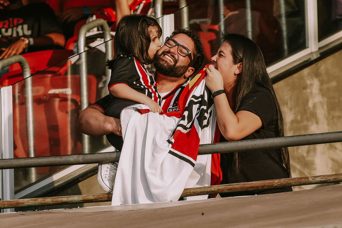 Jogo São Paulo e Fluminense Estádio do Morumbi Rodrigo Gazzanel