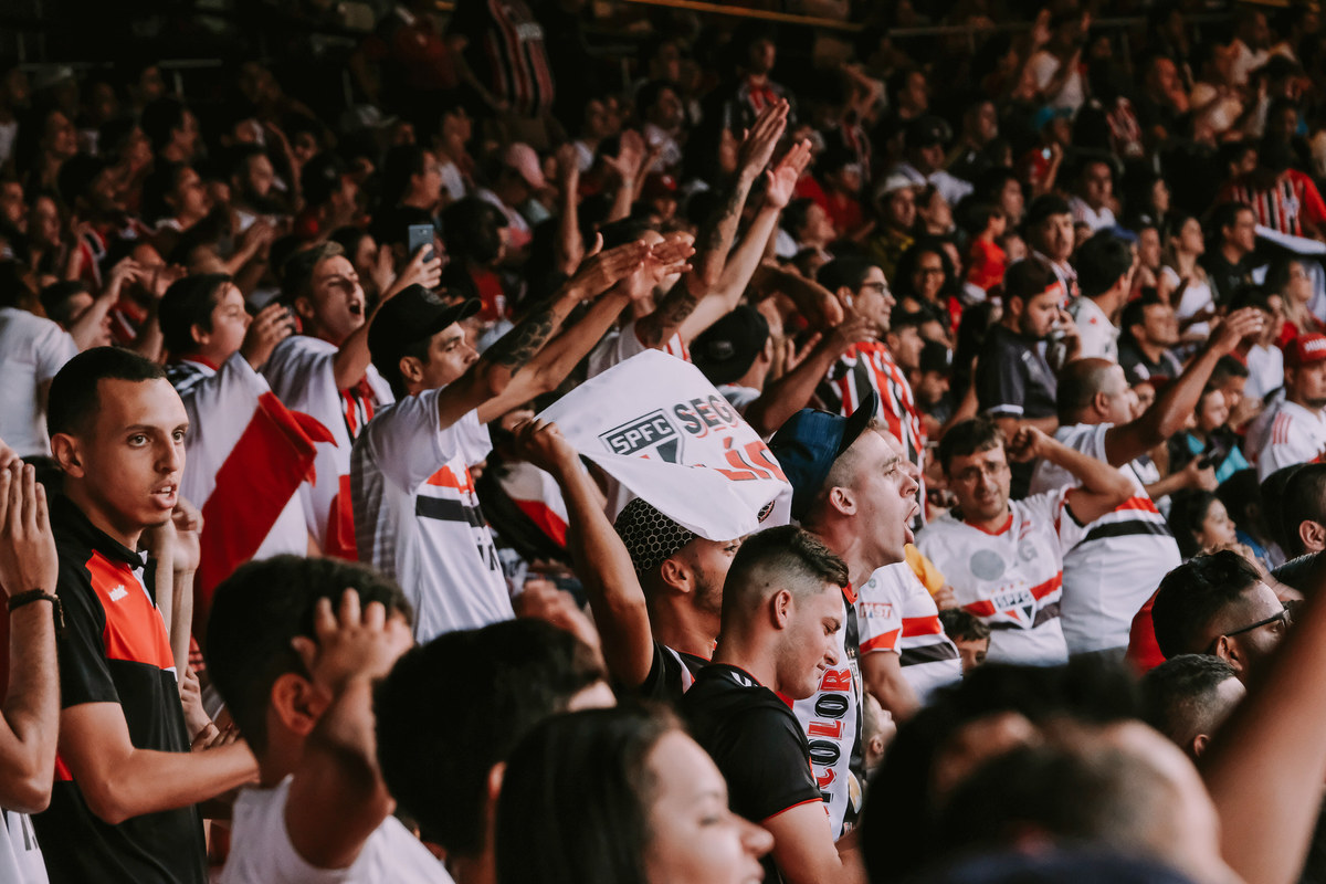 torcida do São Paulo Estádio do Morumbi