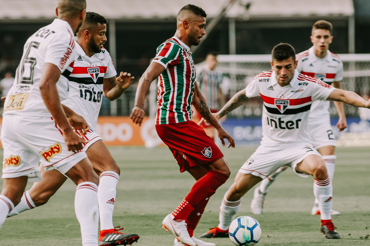 Jogo São Paulo e Fluminense Estádio do Morumbi Rodrigo Gazzanel