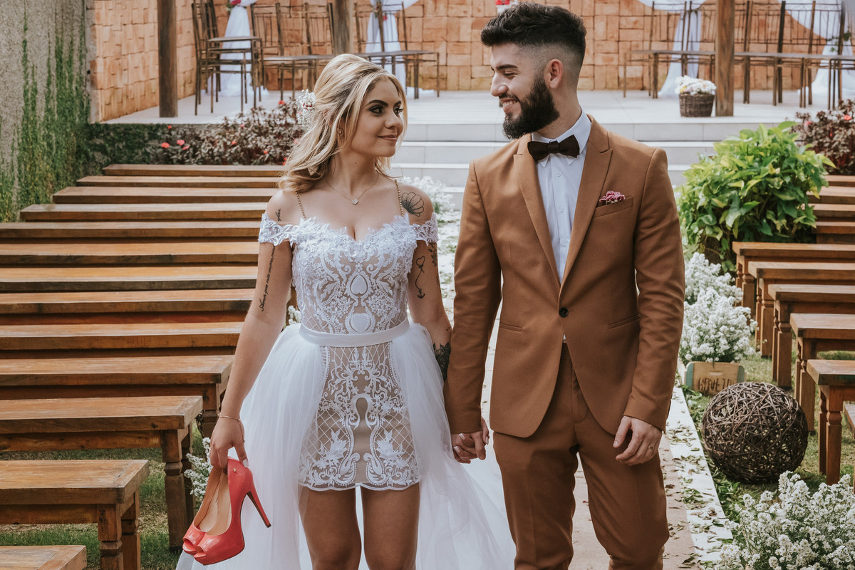 ensaio  Espaço Verde casamento Millena e Esthevan