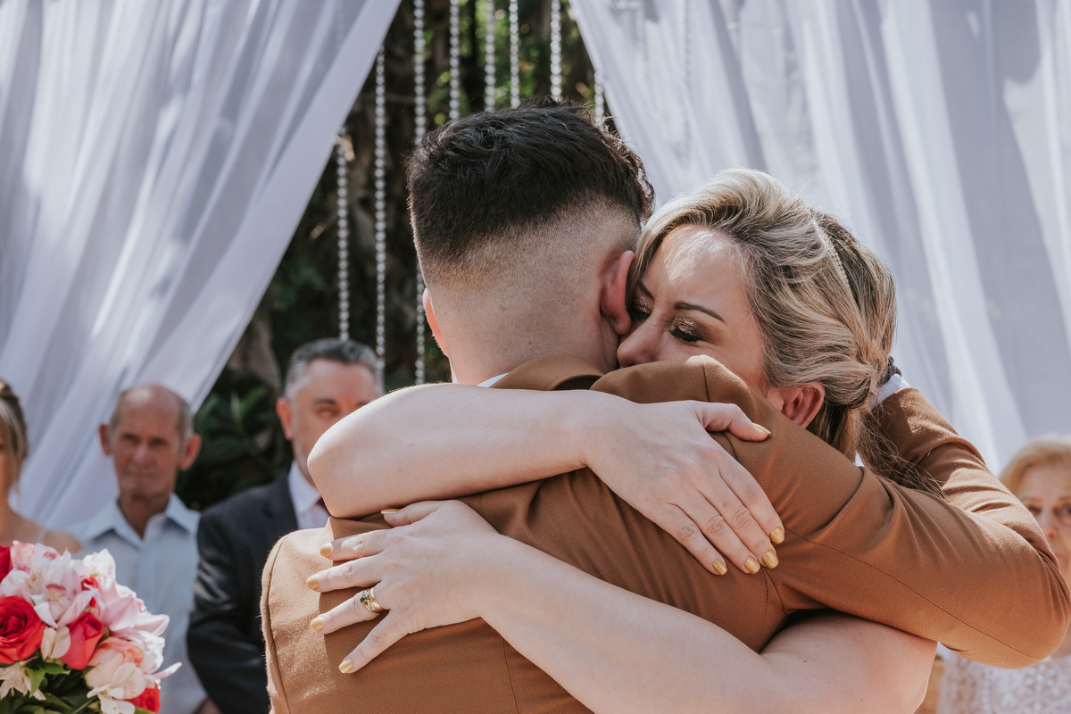 mãe do noivo  Espaço Verde casamento Millena e Esthevan