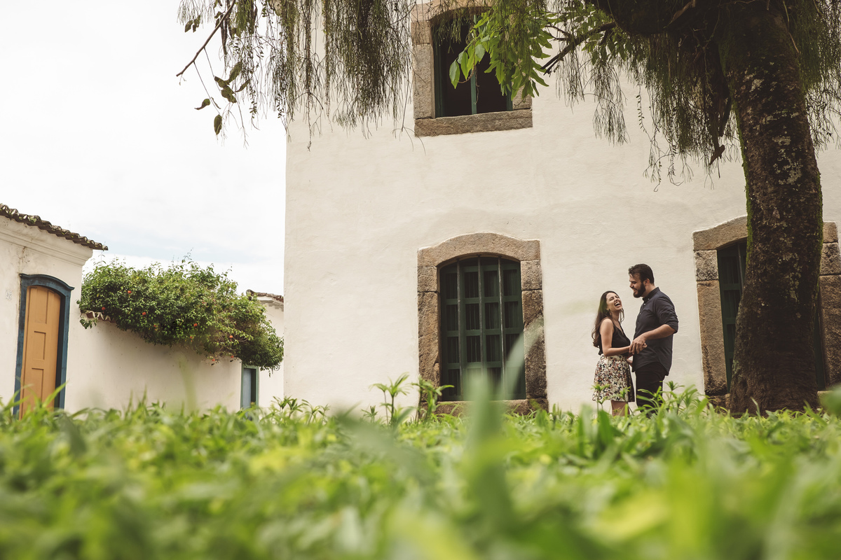 ensaio Juliane e Paulo Paraty RJ centro histórico 