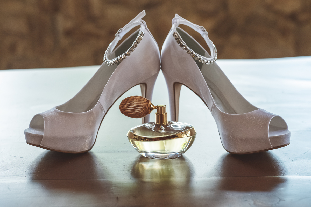 Dia da noiva Juliane sapato da noiva Monte Castelo Eventos