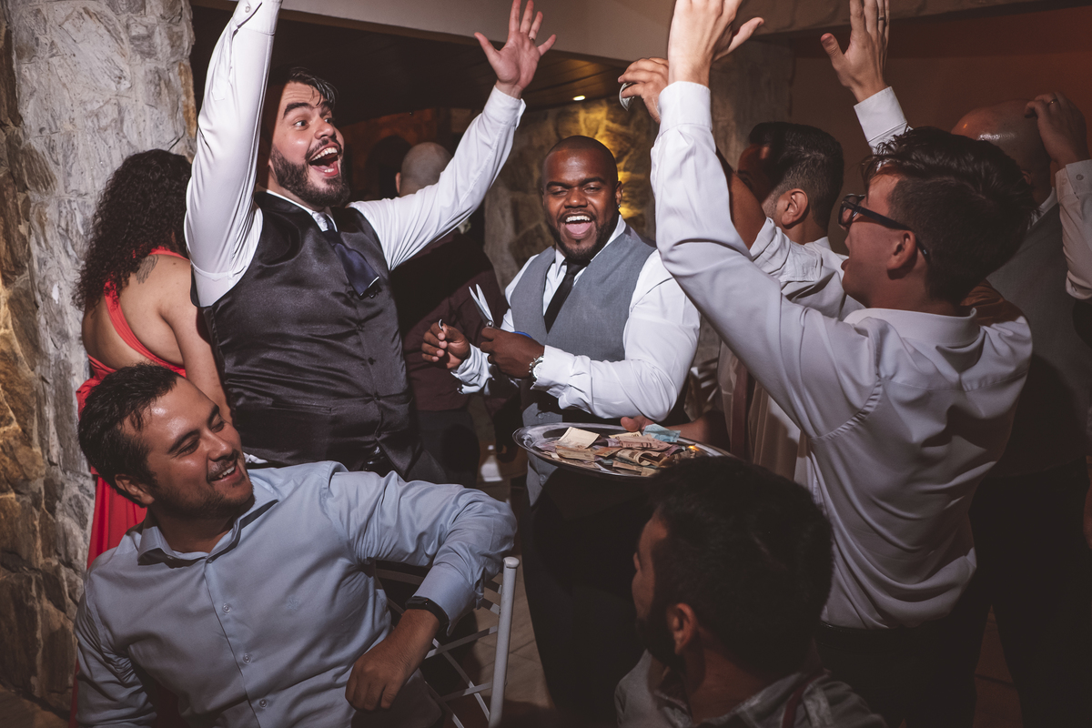 gravata do noivo Monte Castelo Eventos