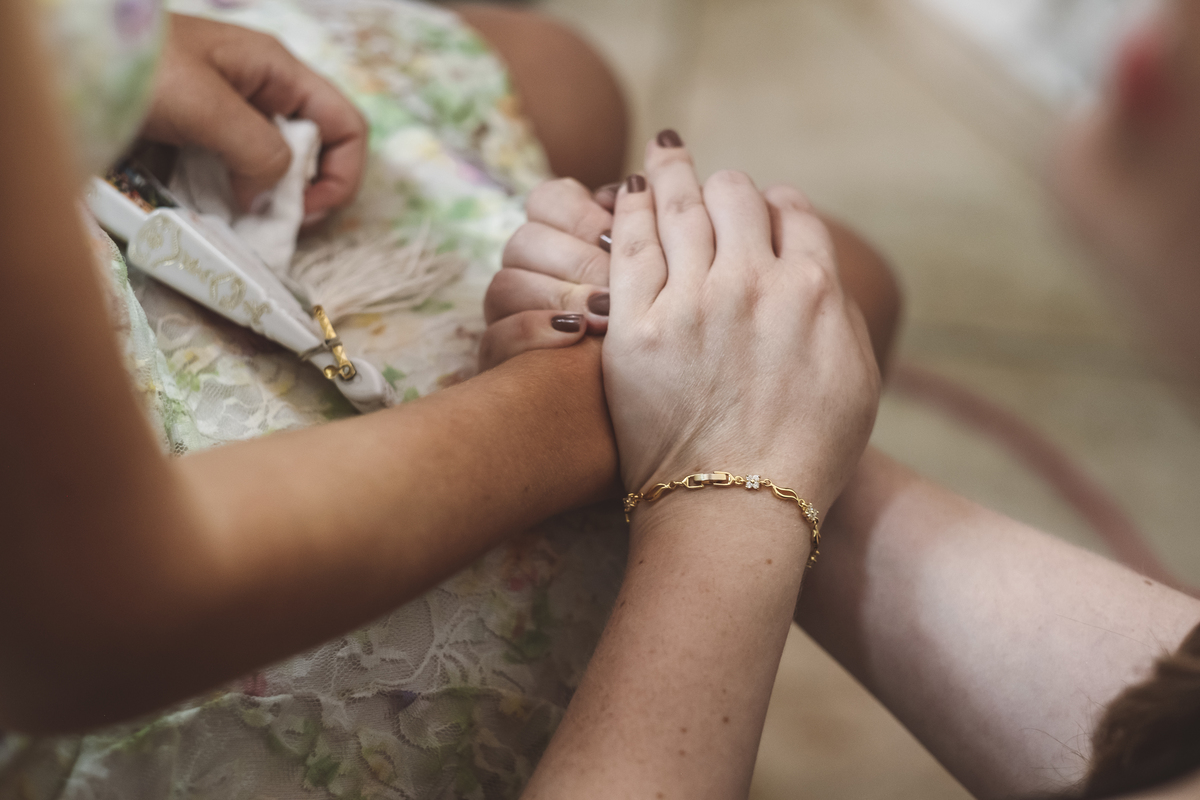 Dia da noiva Juliane junta com amiga Monte Castelo Eventos