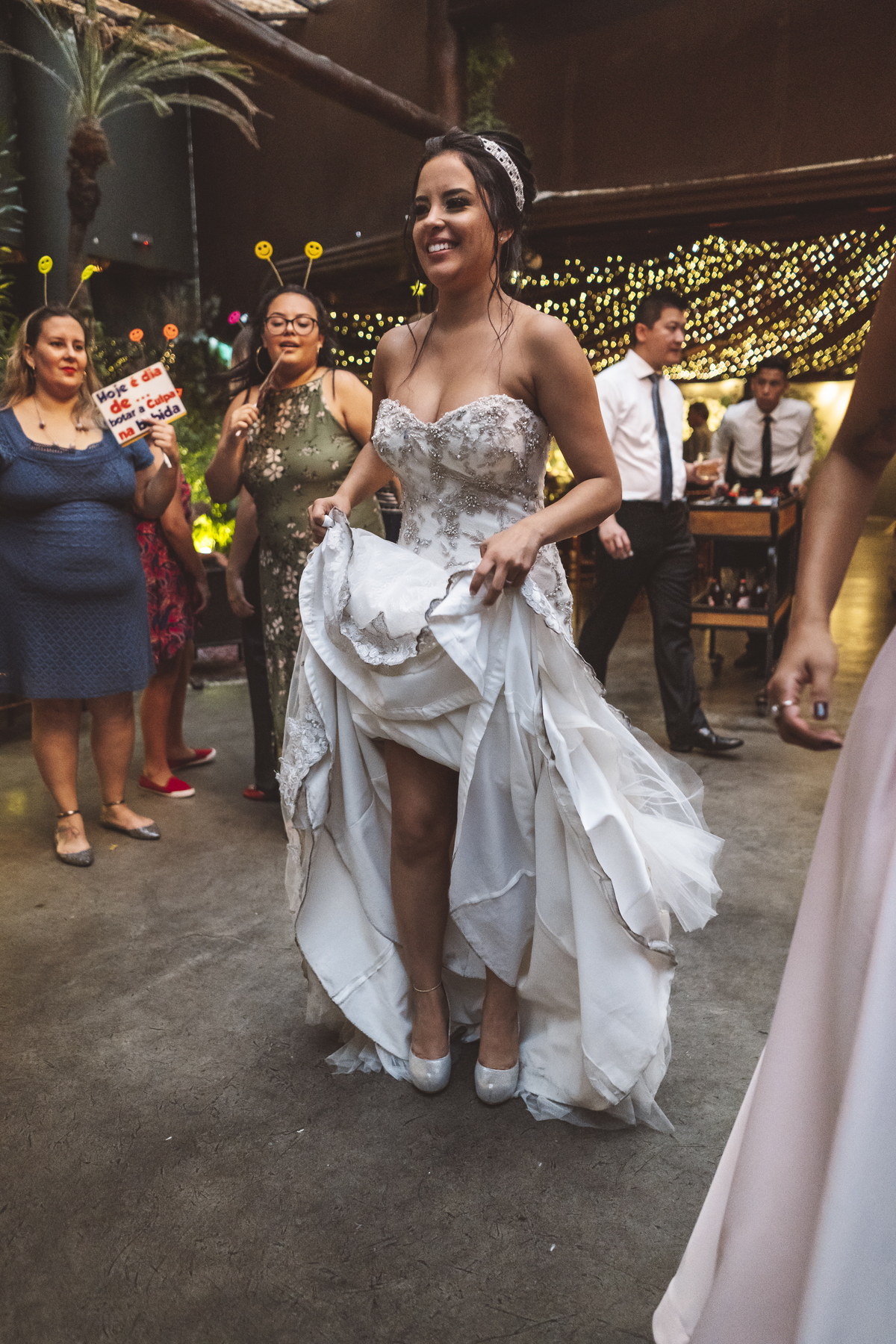 noiva na balada Napoleão Buffet São Bernardo 