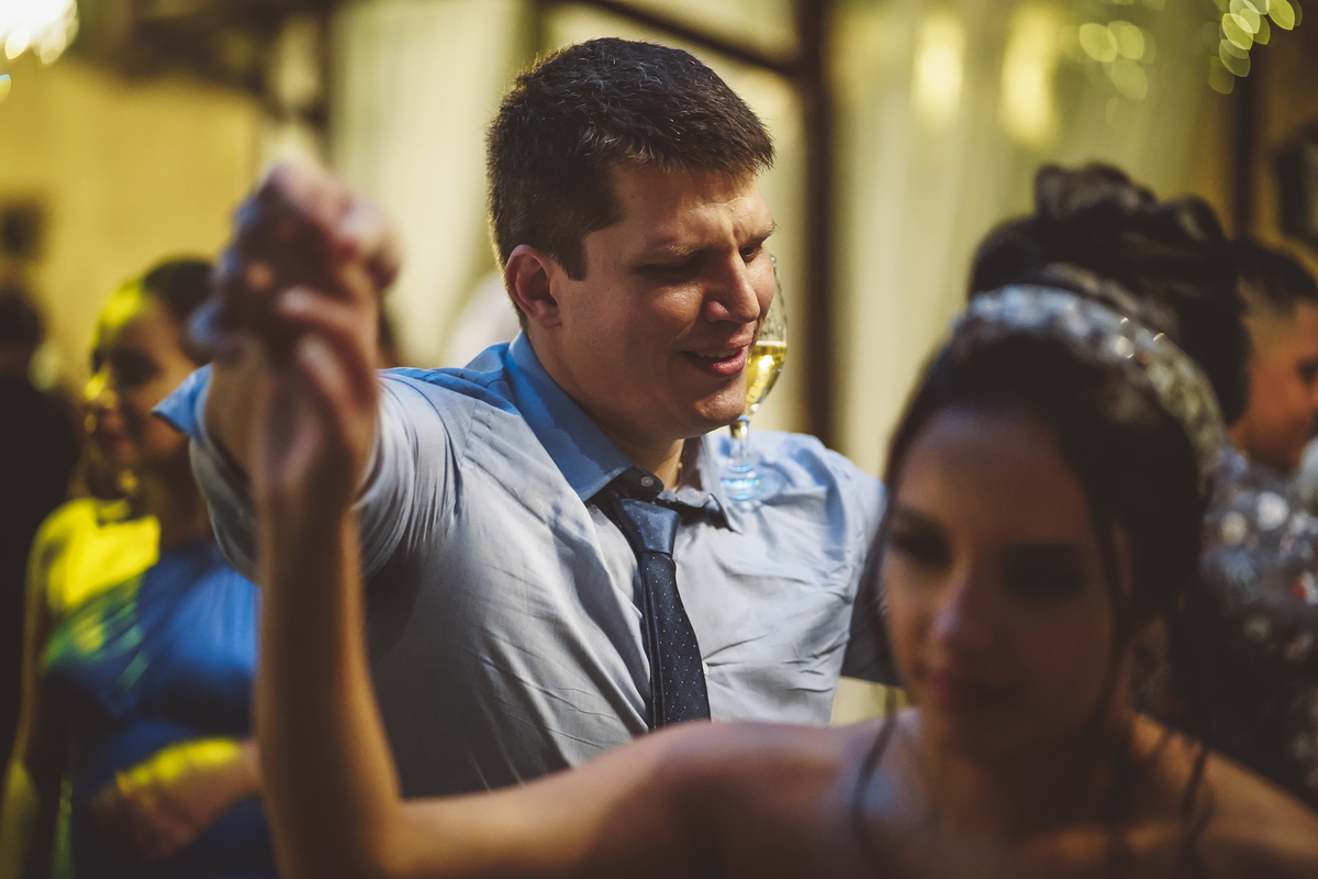 noivos dançando balada Napoleão Buffet São Bernardo 