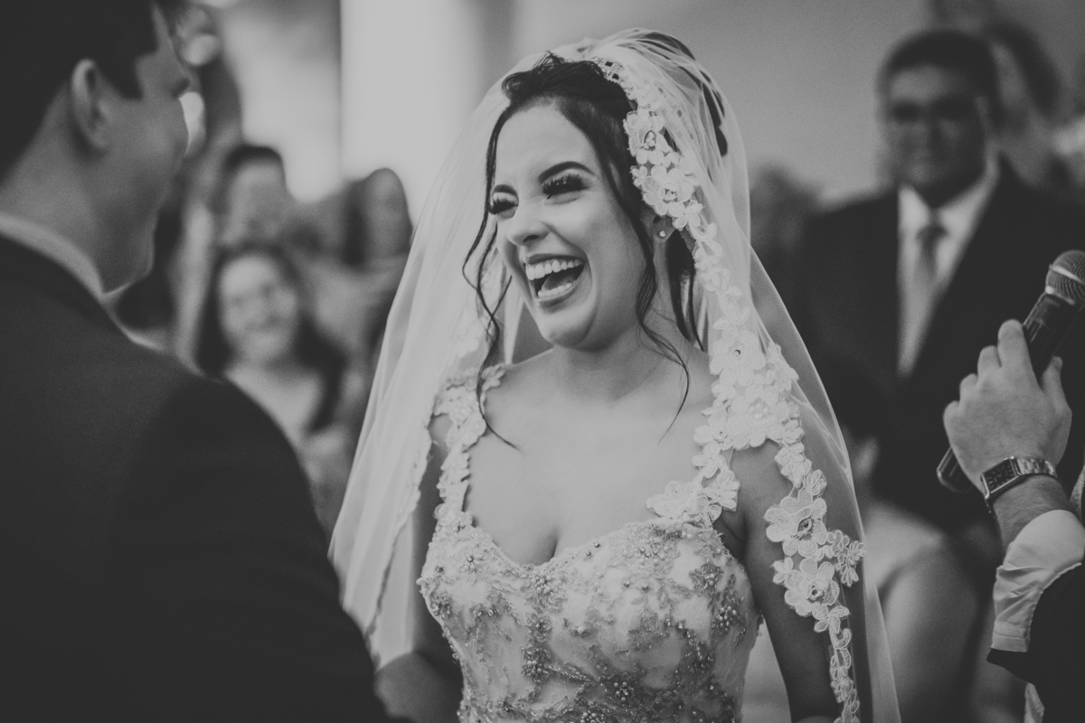 noiva sorrindo Napoleão Buffet São Bernardo do Campo