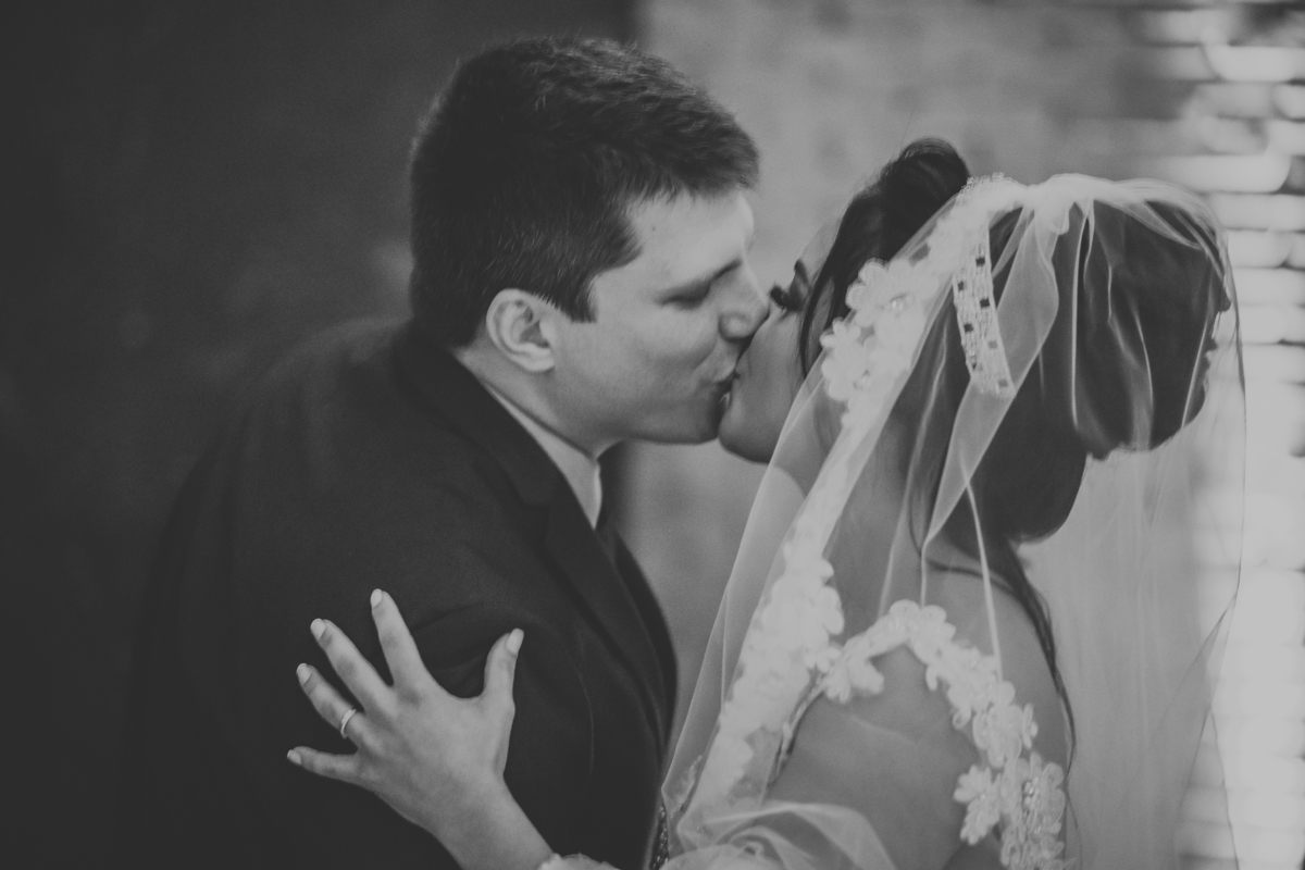 beijo dos noivos Napoleão Buffet São Bernardo do Campo