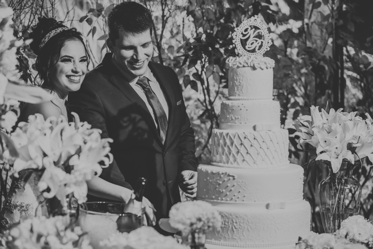 mesa do bolo Napoleão Buffet São Bernardo 