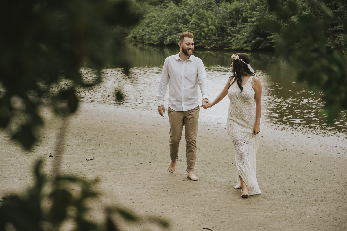 Ensaio pré casamento Bruna e Diego praia das conchas guarujá - sp,  pre-wedding