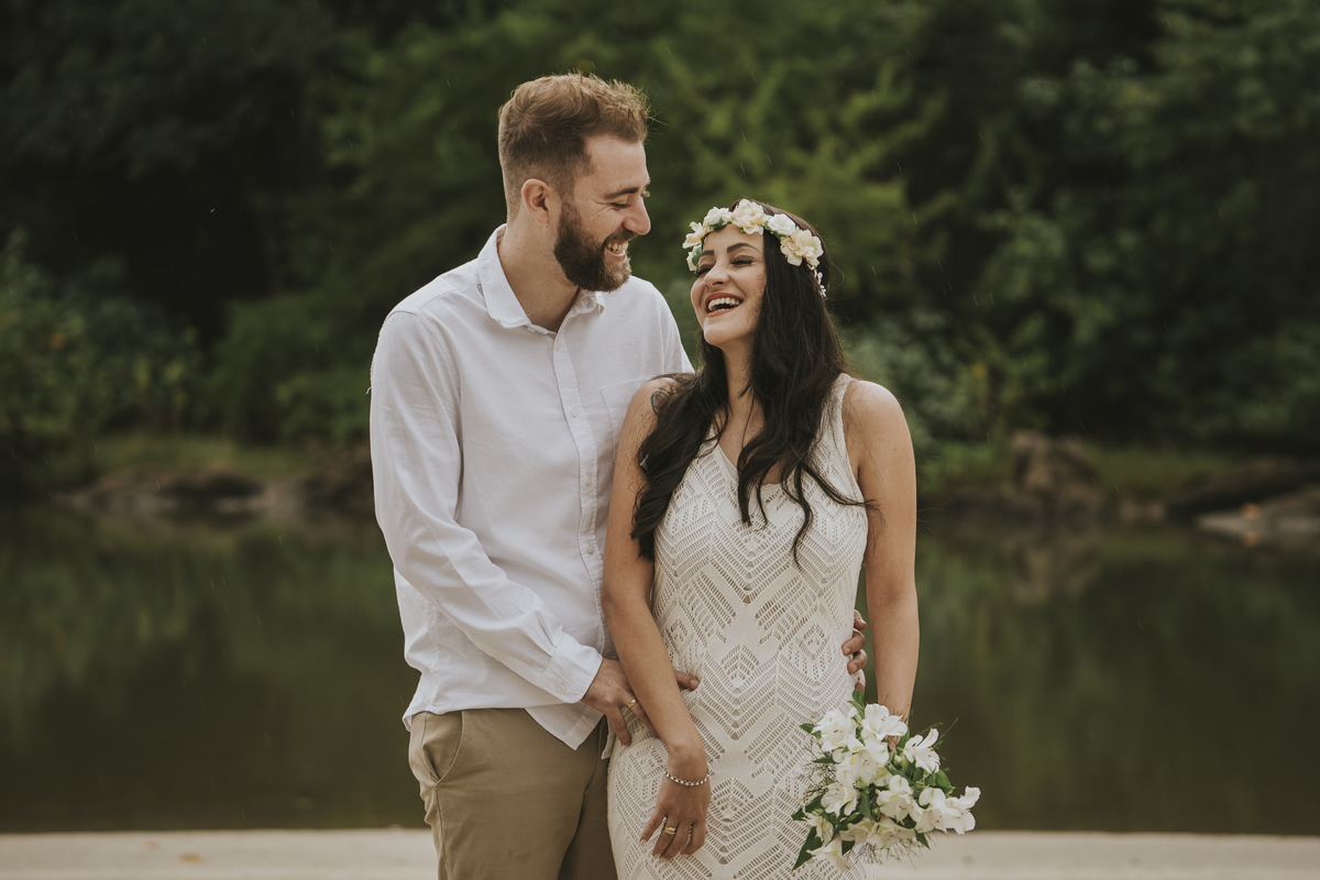 Ensaio pré casamento Bruna e Diego praia das conchas guarujá - sp,  pre-wedding