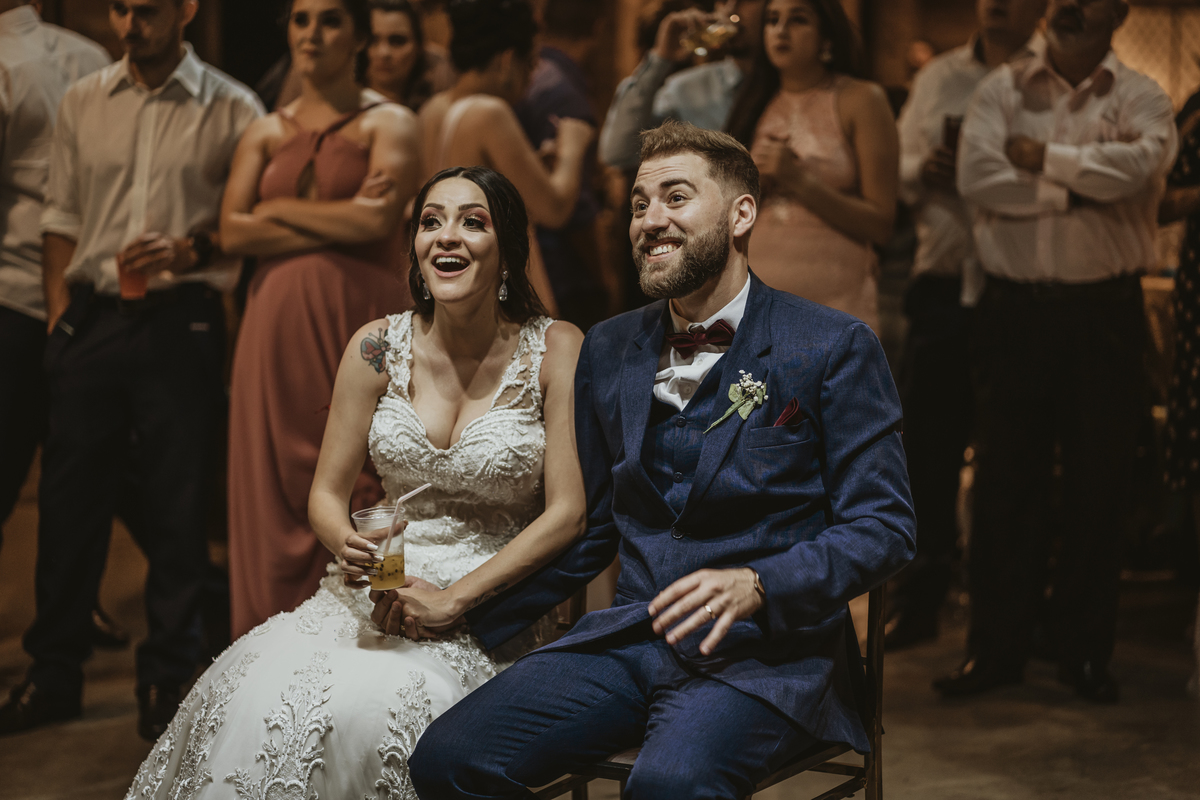 reação ao ver o sameday Casamento Espaço Vista Verde
