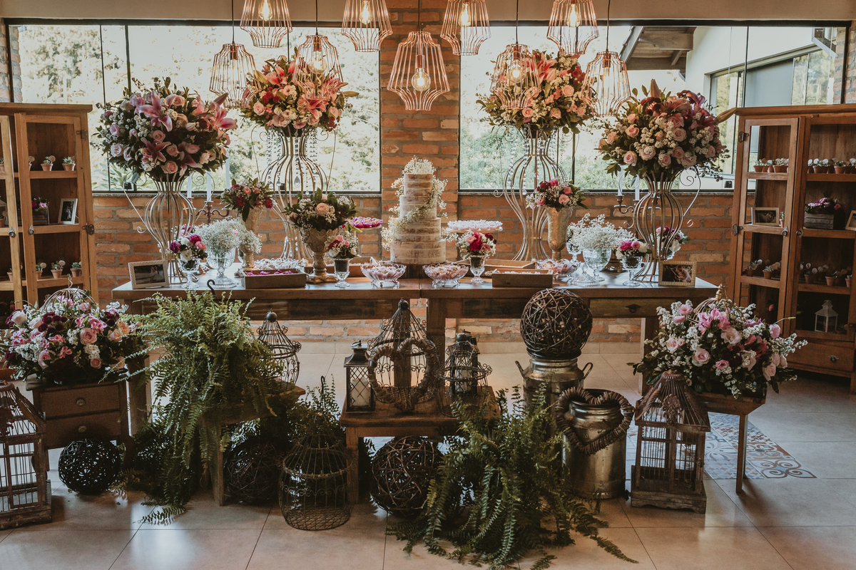 decoração Casamento Espaço Vista Verde
