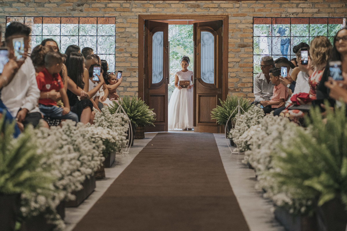 casamento Espaço Vista Verde espaço coberto entrada aliança vestido Atelier Carmelita