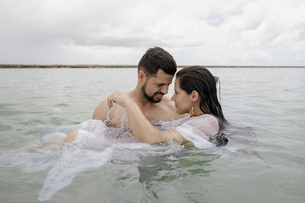 Praia de Muro Alto Porto de Galinhas Pernambuco Ensaio Casal