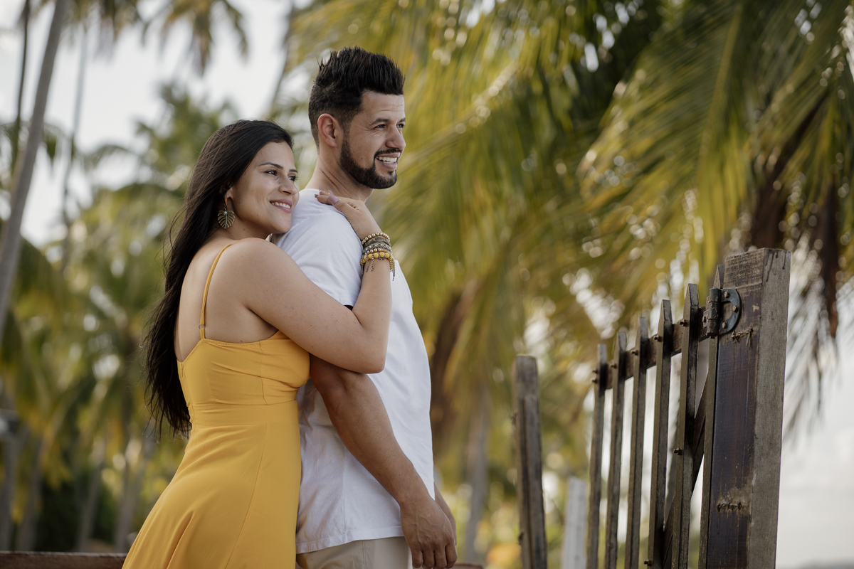 Praia de Carneiros Bora Bora Porto de Galinhas Pernambuco Ensaio Casal