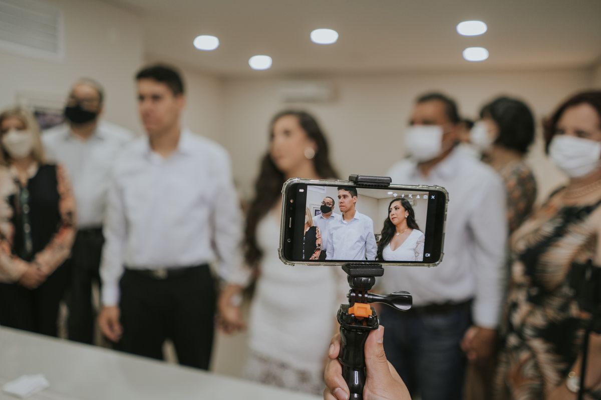 Casamento civil, casamento com afeto,  home wedding, casamento em casa, transmissão ao vivo do  casamento