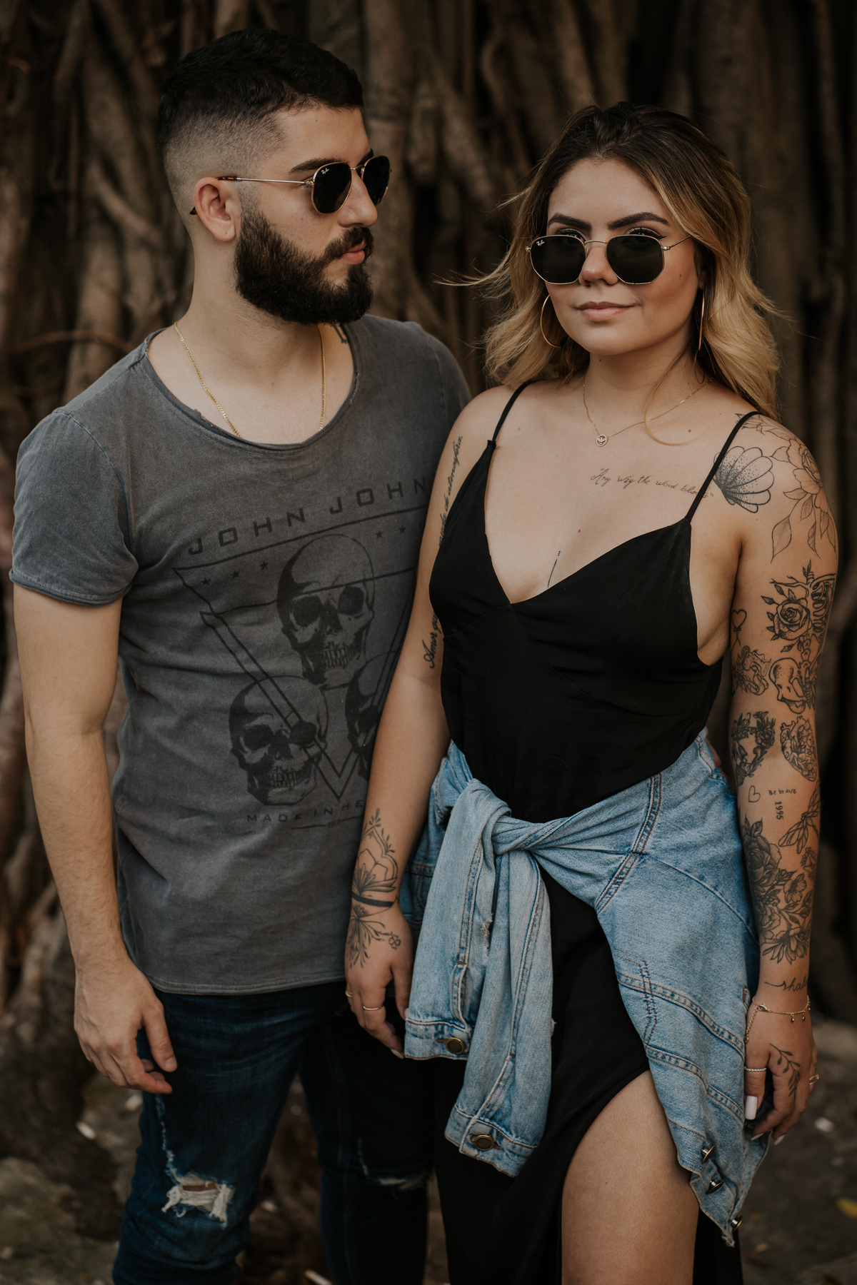 Ensaio fotográfico urbano, Av. Paulista, casal cool, casal style, casal tatto, tatto, fotos, urbano