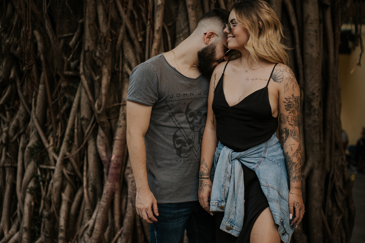 Ensaio fotográfico urbano, Av. Paulista, casal cool, casal style, casal tatto, tatto, fotos, urbano