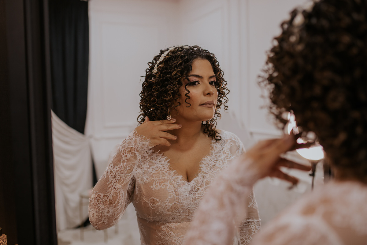 Dia da Noiva Paula Espelho Vestido de Noiva Lili Vieira