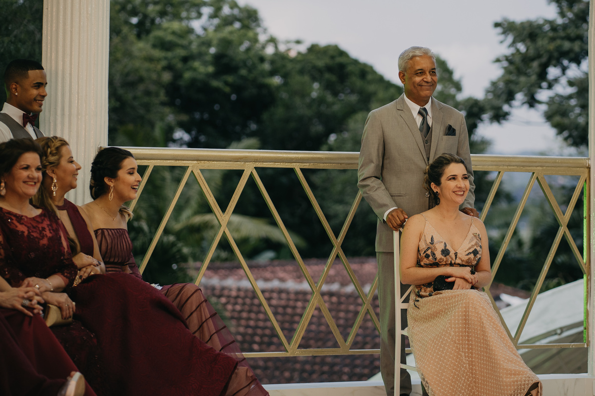 reação dos pais e padrinhos ao beijo recanto santa rita